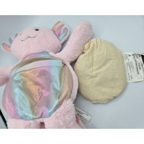 Aroma Home Hot Hugs Microwaveable Pink Axolotl‎ Plush Stuffed Animal Toy Soft - Picture 5 of 6